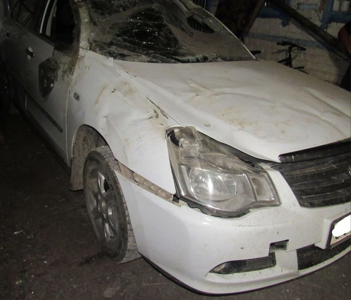 В Кайбицком районе 21-летняя автоледи вылетела в кювет, девушку госпитализировали
