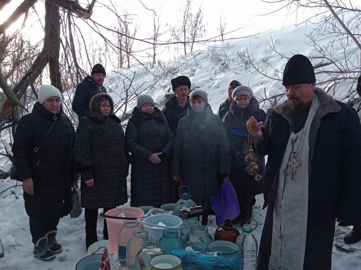 Жители Ульянкова отметили Крещение Господне