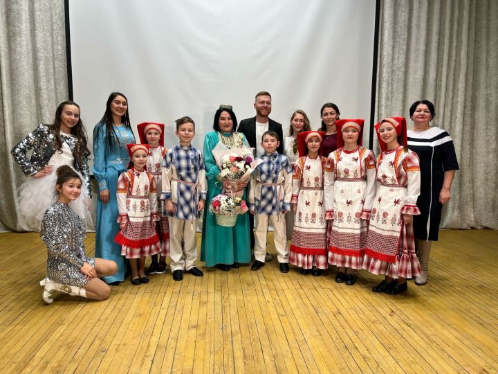 В Кайбицах состоялся  юбилейный концерт  народной артистки РТ, заслуженной артистки РФ Лидии Ахметовой