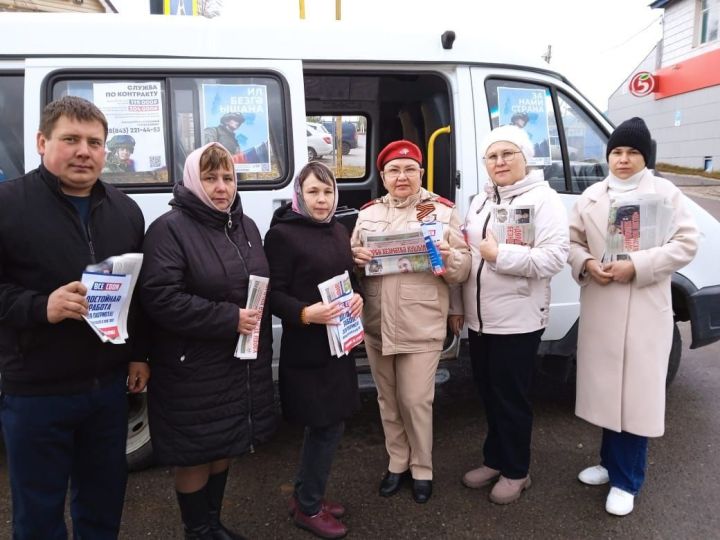 В Кайбицах проходит 12-часовой марафон контрактной службы “Все свои”