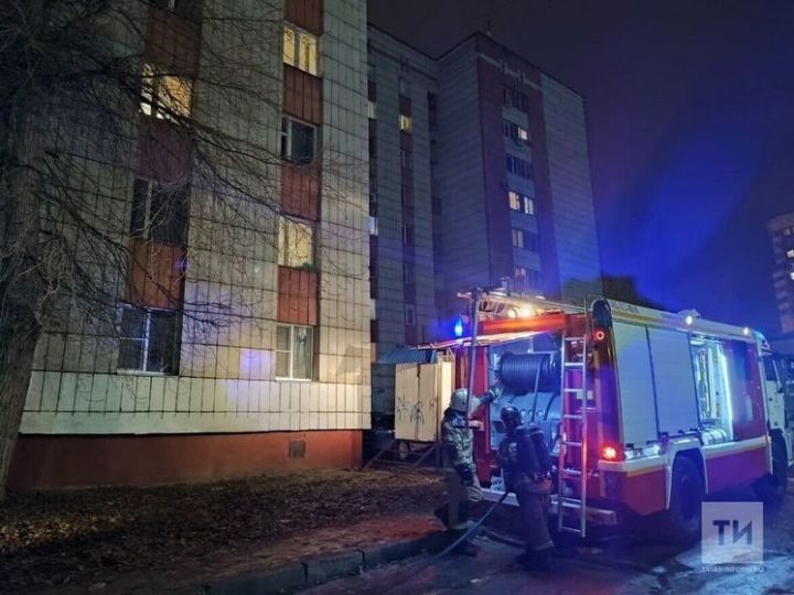 В Казани на пожаре в многоэтажке погиб 36-летний мужчина