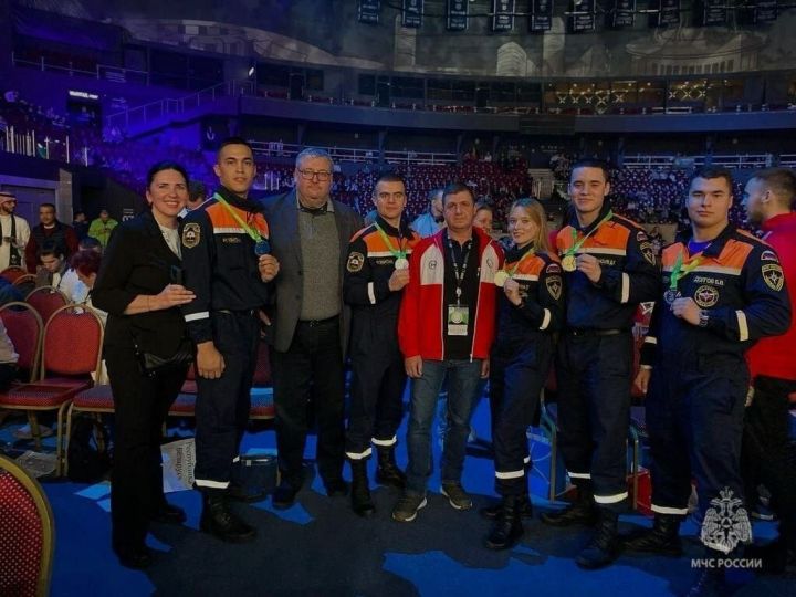 Юные спасатели из Татарстана завоевали золото и серебро на чемпионате профмастерства