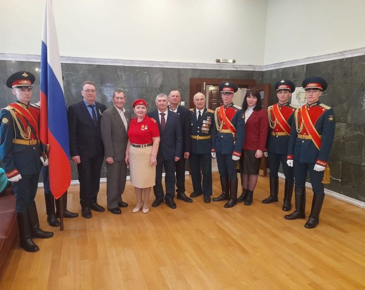 Кайбицкая делегация участвует на торжестве в честь Дня защитника Отечества в Казани