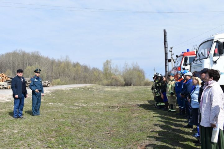 В Кайбицком районе прошли командно-штабные учения