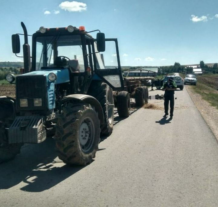 В Татарстане погиб велосипедист, упав под колеса тракторного прицепа