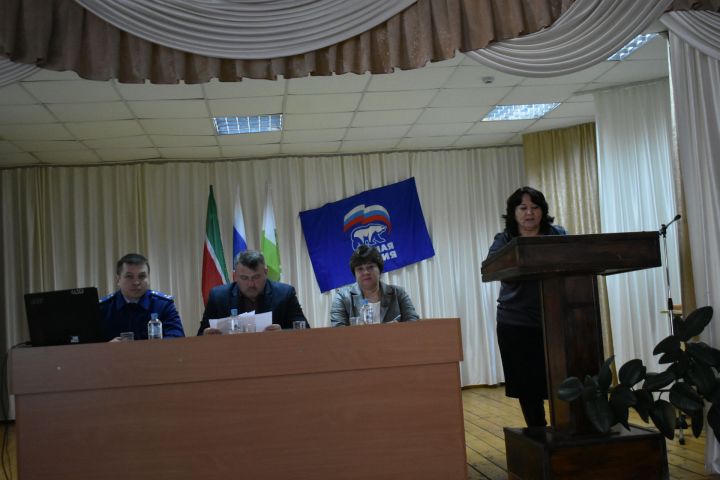 В Малых Мемях прошел сход граждан