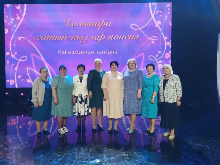 Кайбицкие женщины приняли участие в торжественном мероприятии, посвященном празднованию Международного женского дня 8 Марта в Казани