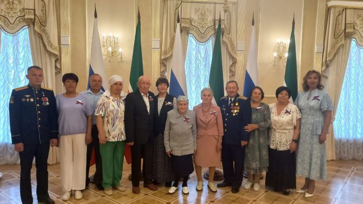 Мать Героя России из Малых Мемей приняла участие на торжественном приеме в казанском Кремле