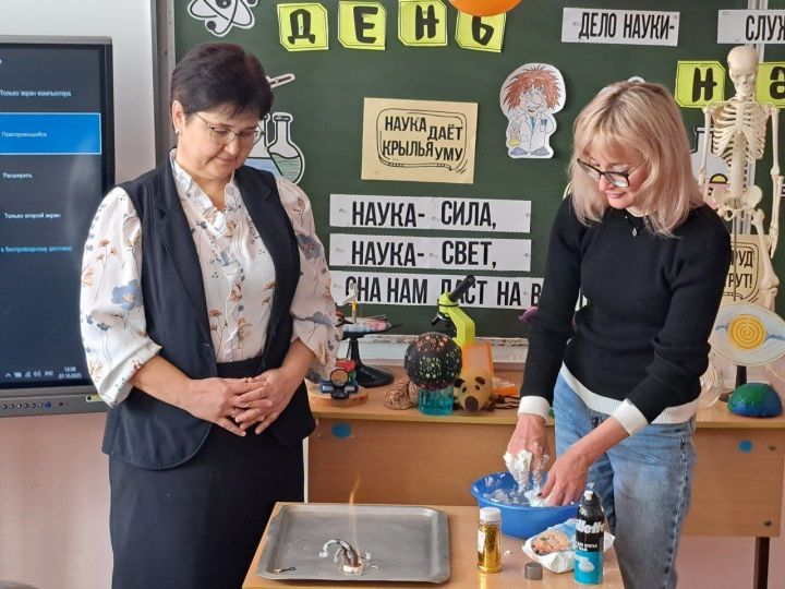 В Берлибашской школе открылся научный клуб