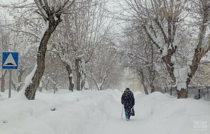 В Татарстане 19 декабря ожидается снег, гололедица и порывистый ветер