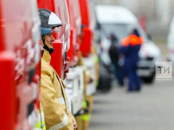 На пожаре в Нижнекамске из-за непотушенной сигареты пострадал мужчина