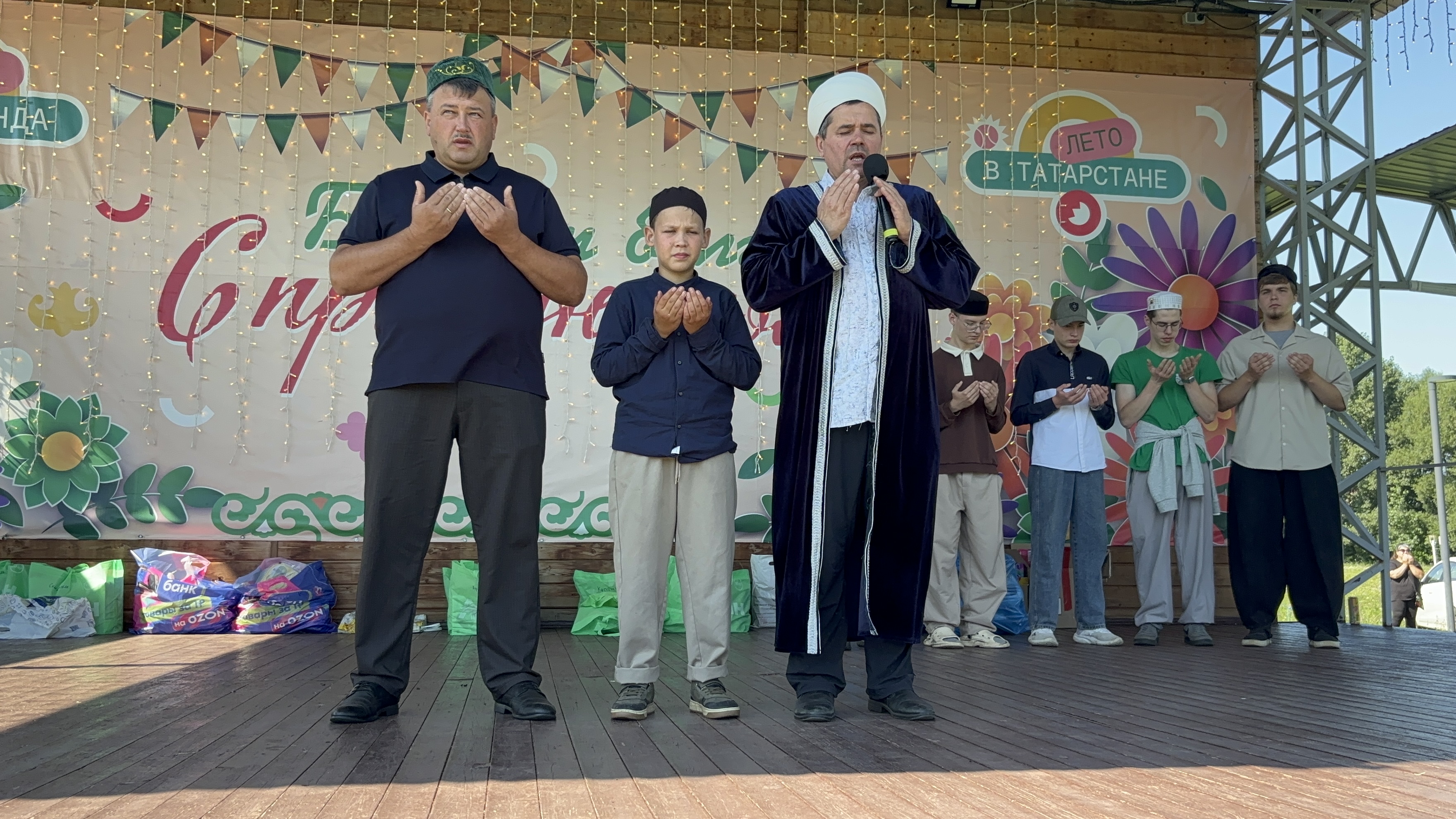 Олы Кайбычтагы «Имәнлек» паркында балалар өчен дини Сабантуй үтте