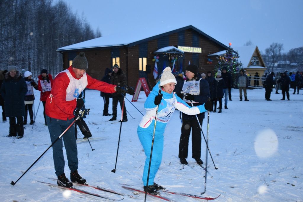 В Кайбицах открылась лыжная база
