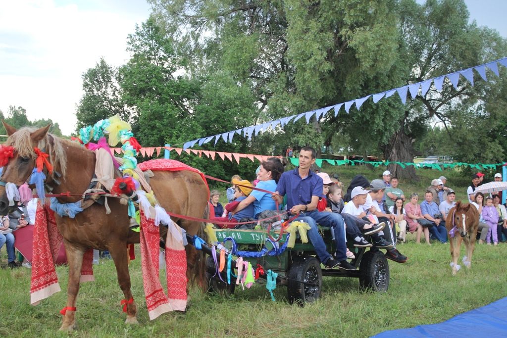 Сабантуй в Эбалакове: известные артисты, конные скачки, гонки тракторов