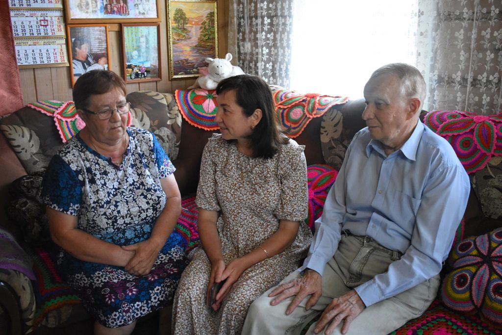 В Кайбицком районе посетили родственников погибших на теплоходе Булгария десять лет назад