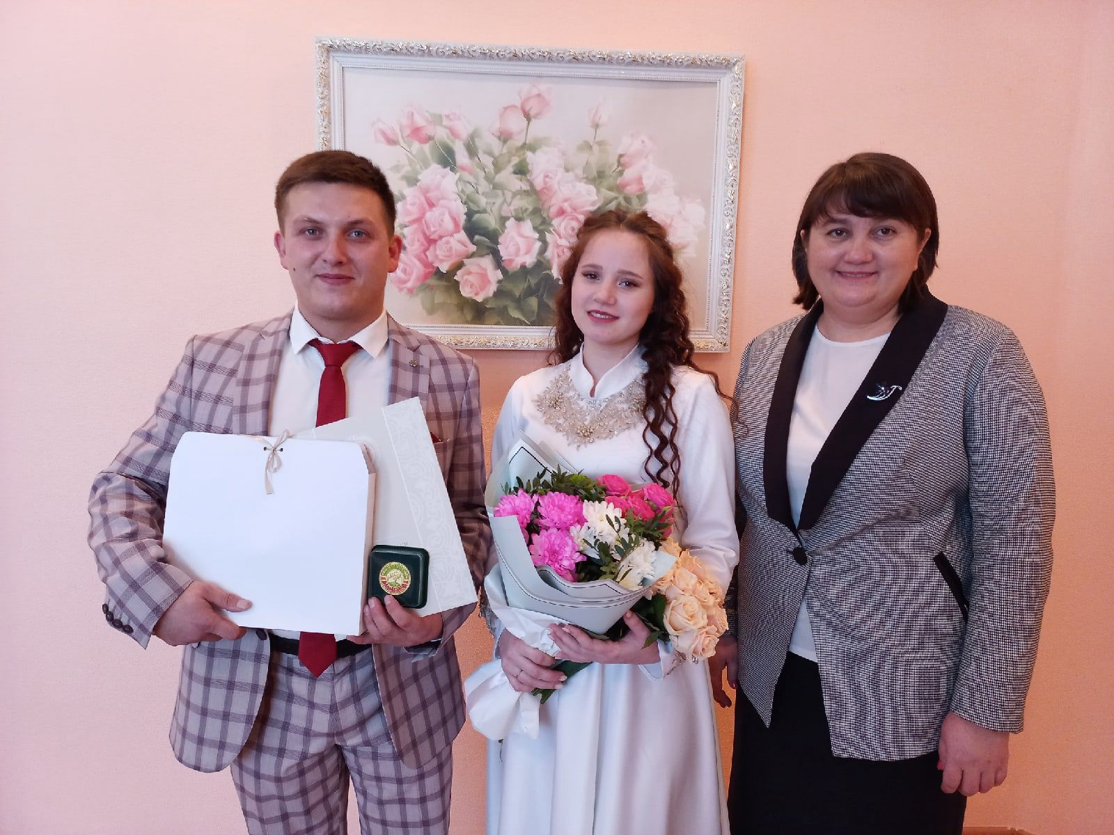В Кайбицах зарегистрировали первую пару 2022 года