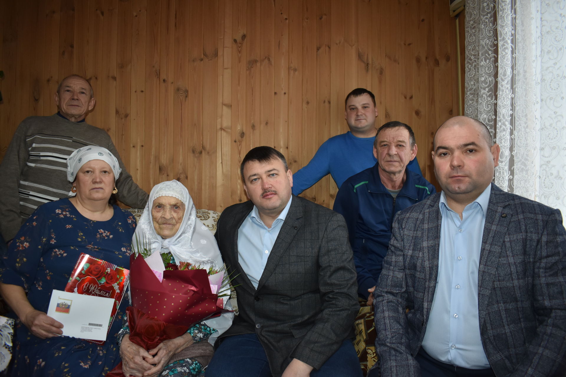 Труженица тыла Рабига Залялетдинова из Больших Кайбиц отметила  95-летний юбилей