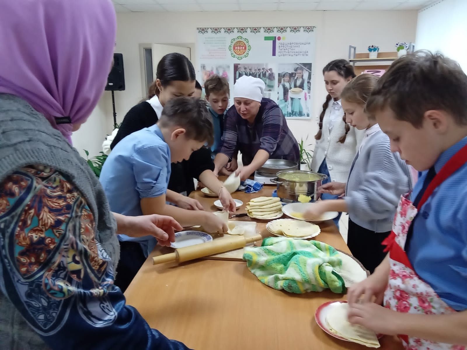 Кошманда балалар да кыстыбый пешерә белә