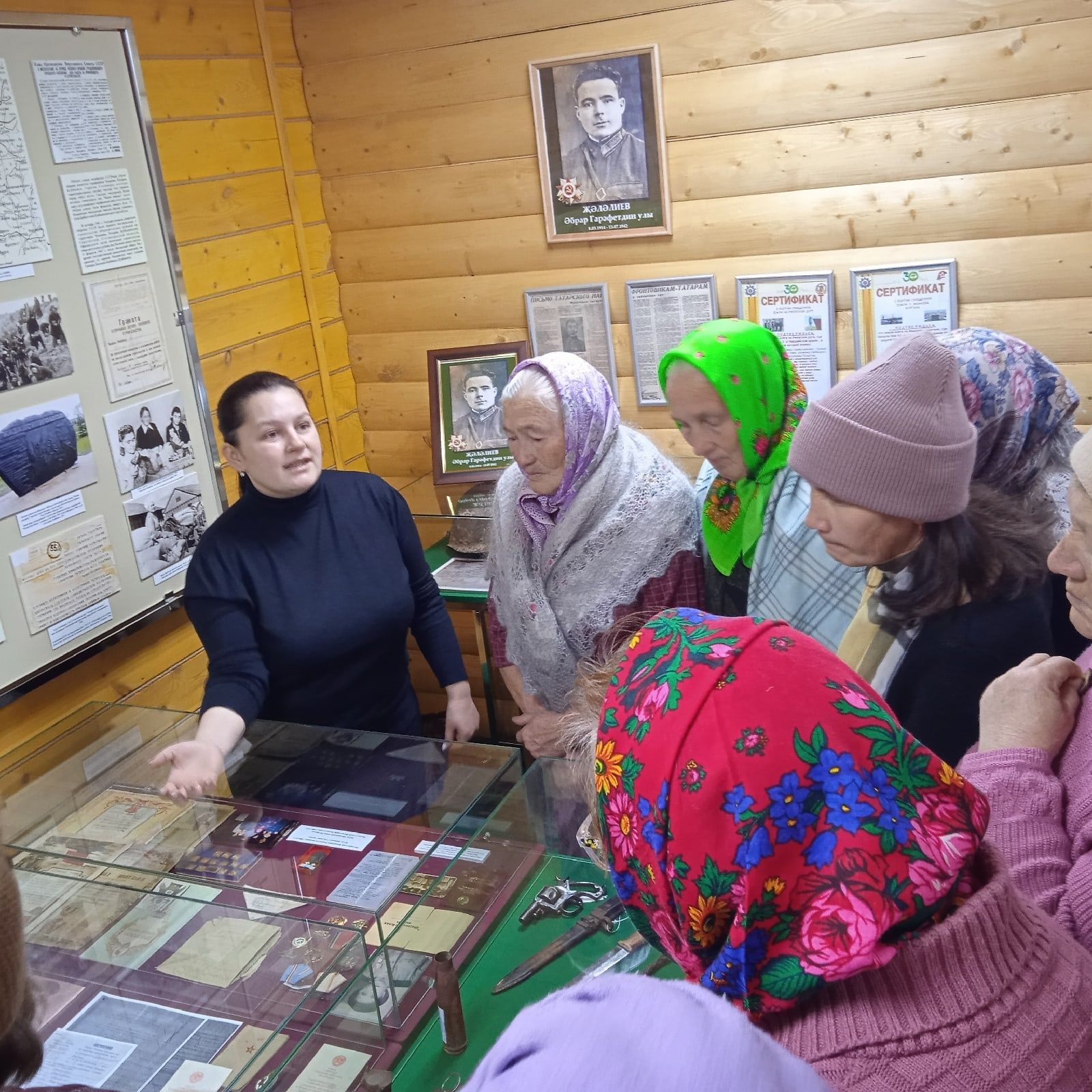 Жители Хозесановского сельского поселения посетили музей Кайбицкого края