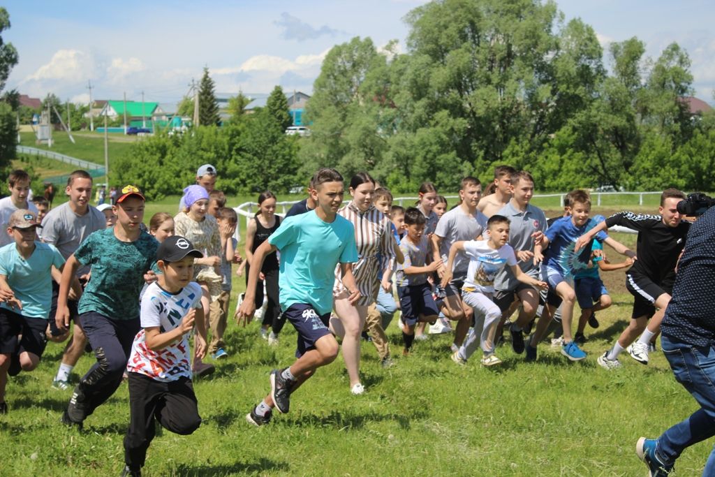 Земляк-благотворитель Рашит Ярхамов организовал кросс на кайбицком Сабантуе