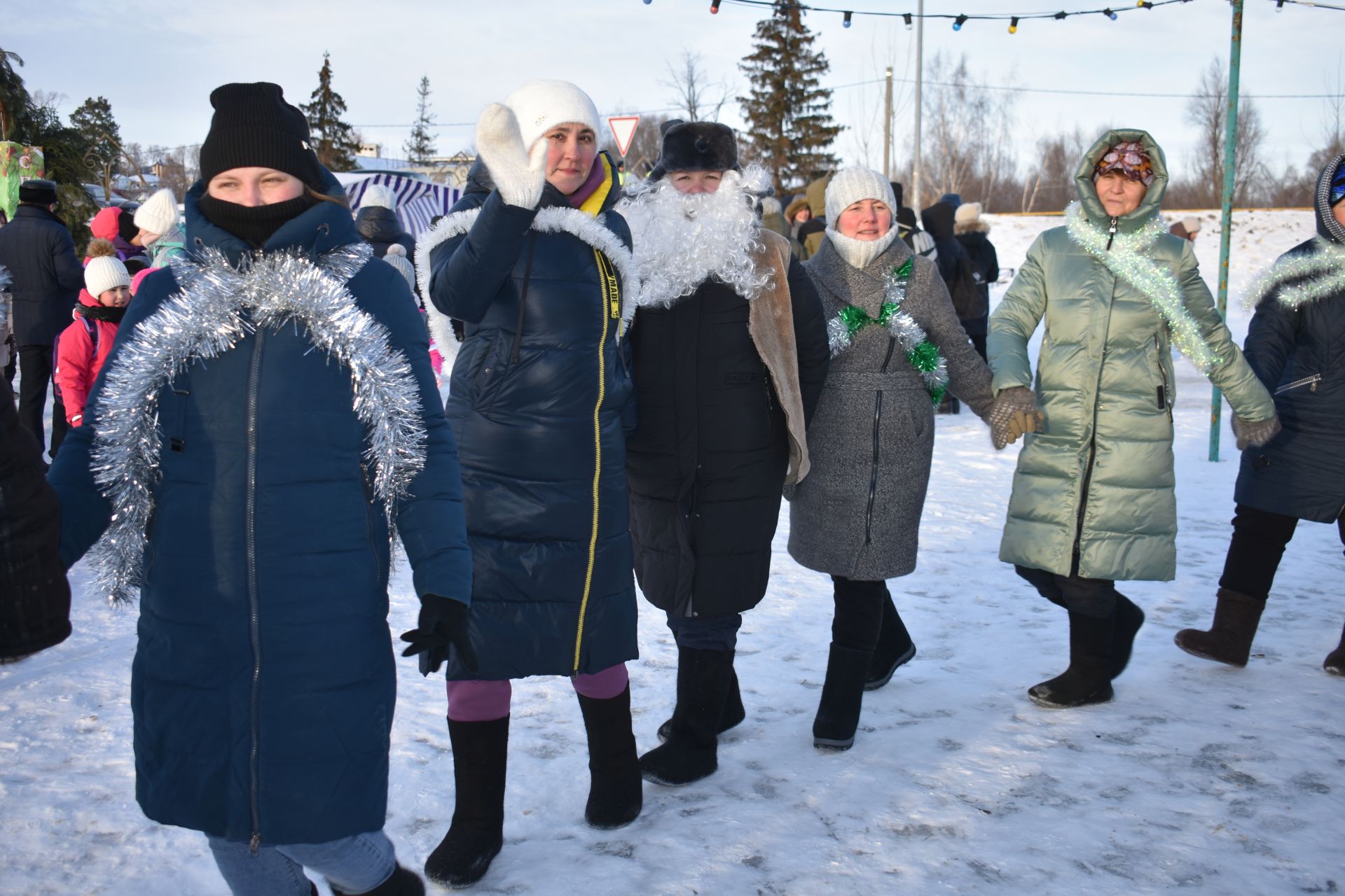 В Кайбицах отпраздновали Старый новый год