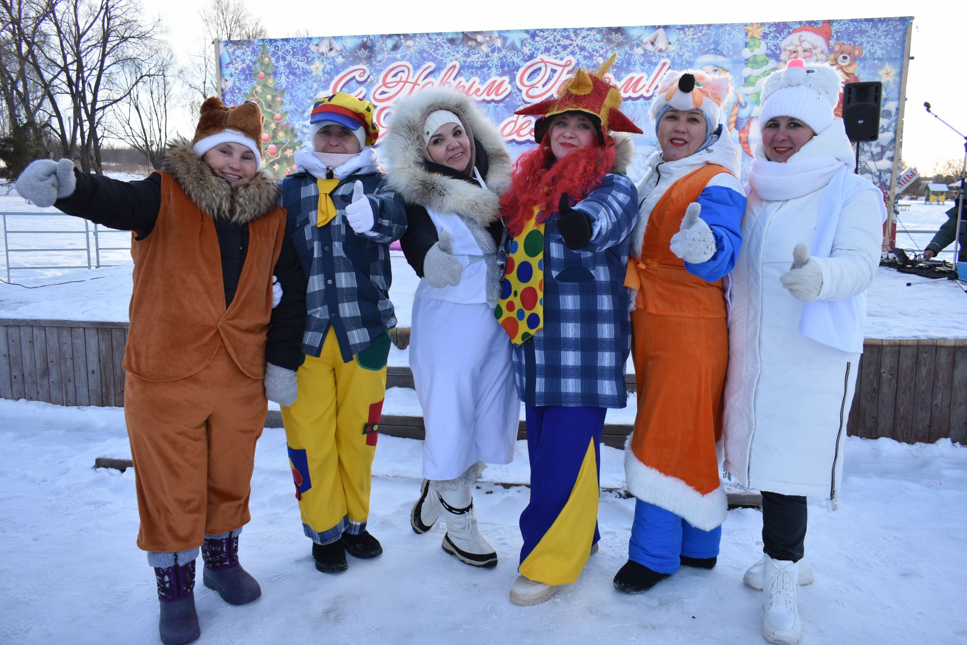 В Кайбицах отпраздновали Старый новый год