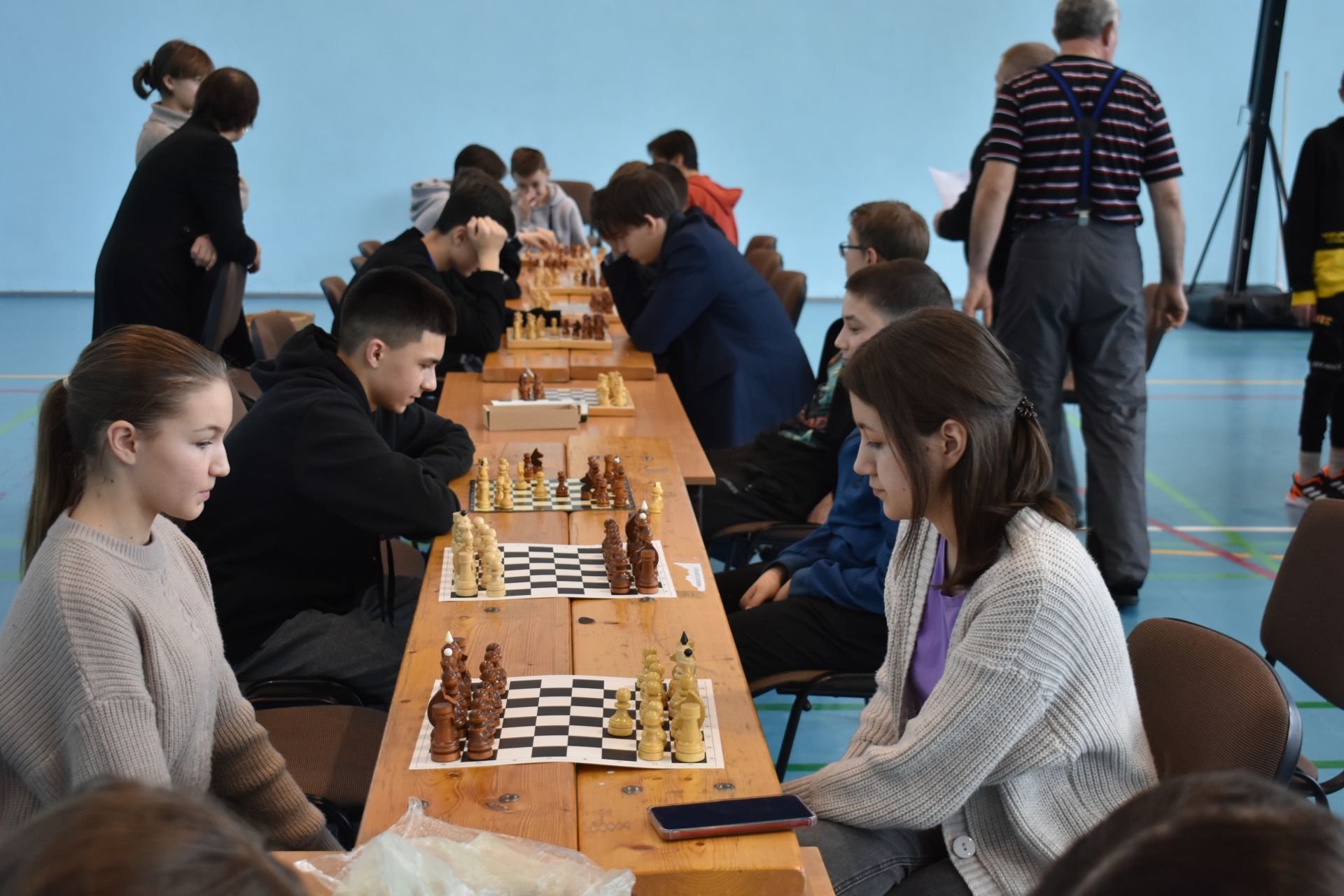 В Больших Кайбицах состоялся шахматный турнир среди школьников