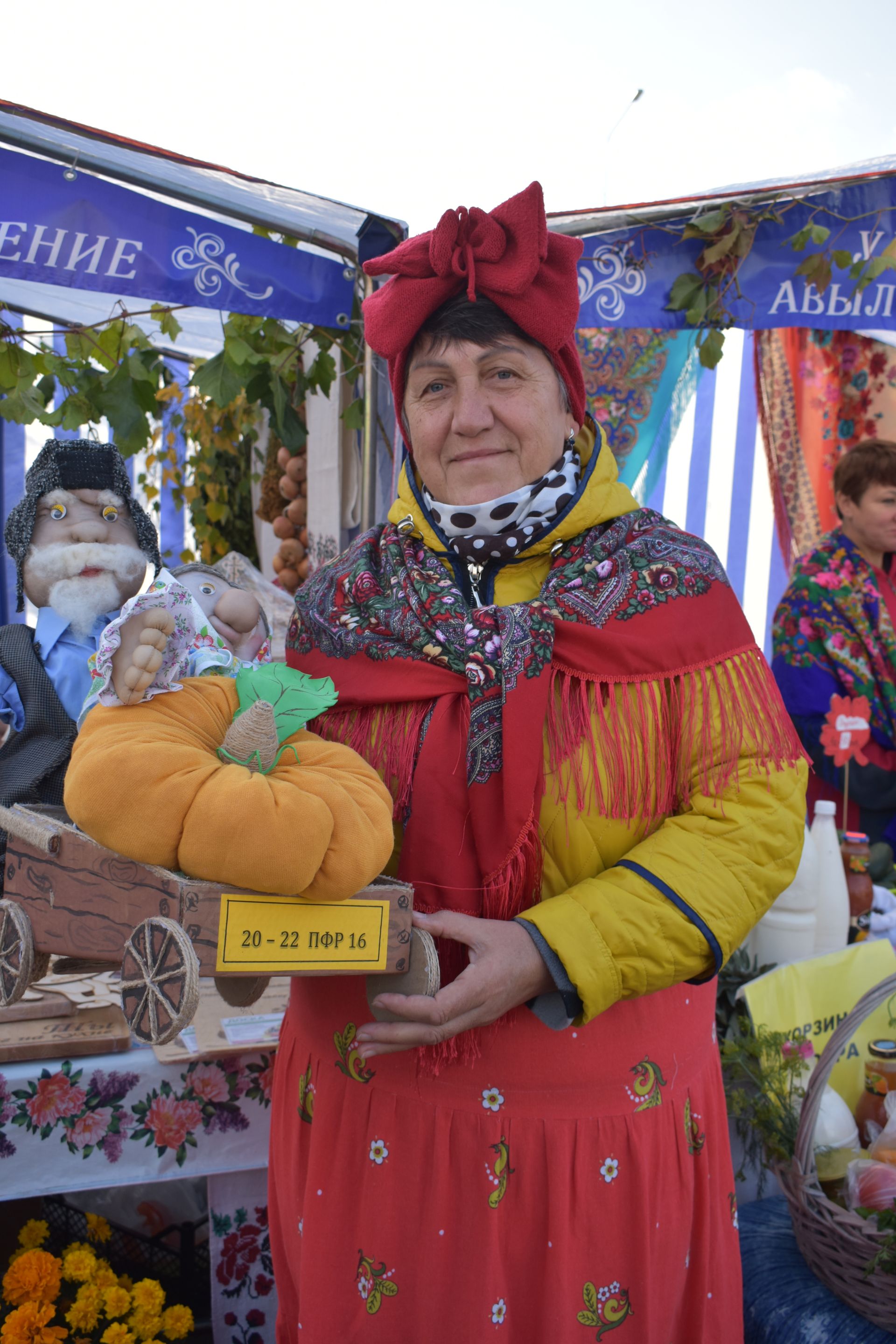 В Больших Кайбицах прошла сельскохозяйственная ярмарка, посвященная Международному дню пожилых людей