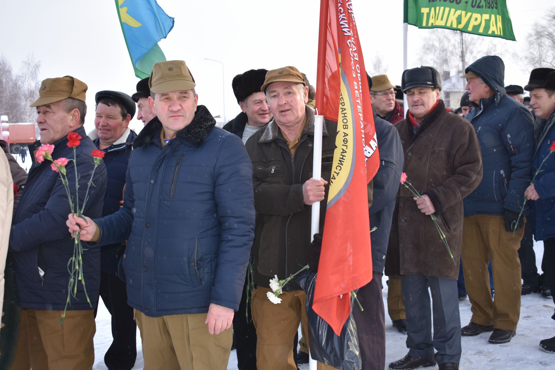 В Кайбицах отметили 34-ю годовщину вывода советских войск из Афганистана