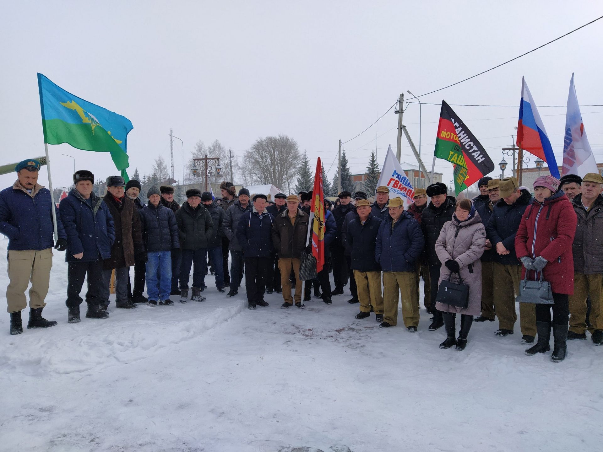 В Кайбицах отметили 34-ю годовщину вывода советских войск из Афганистана