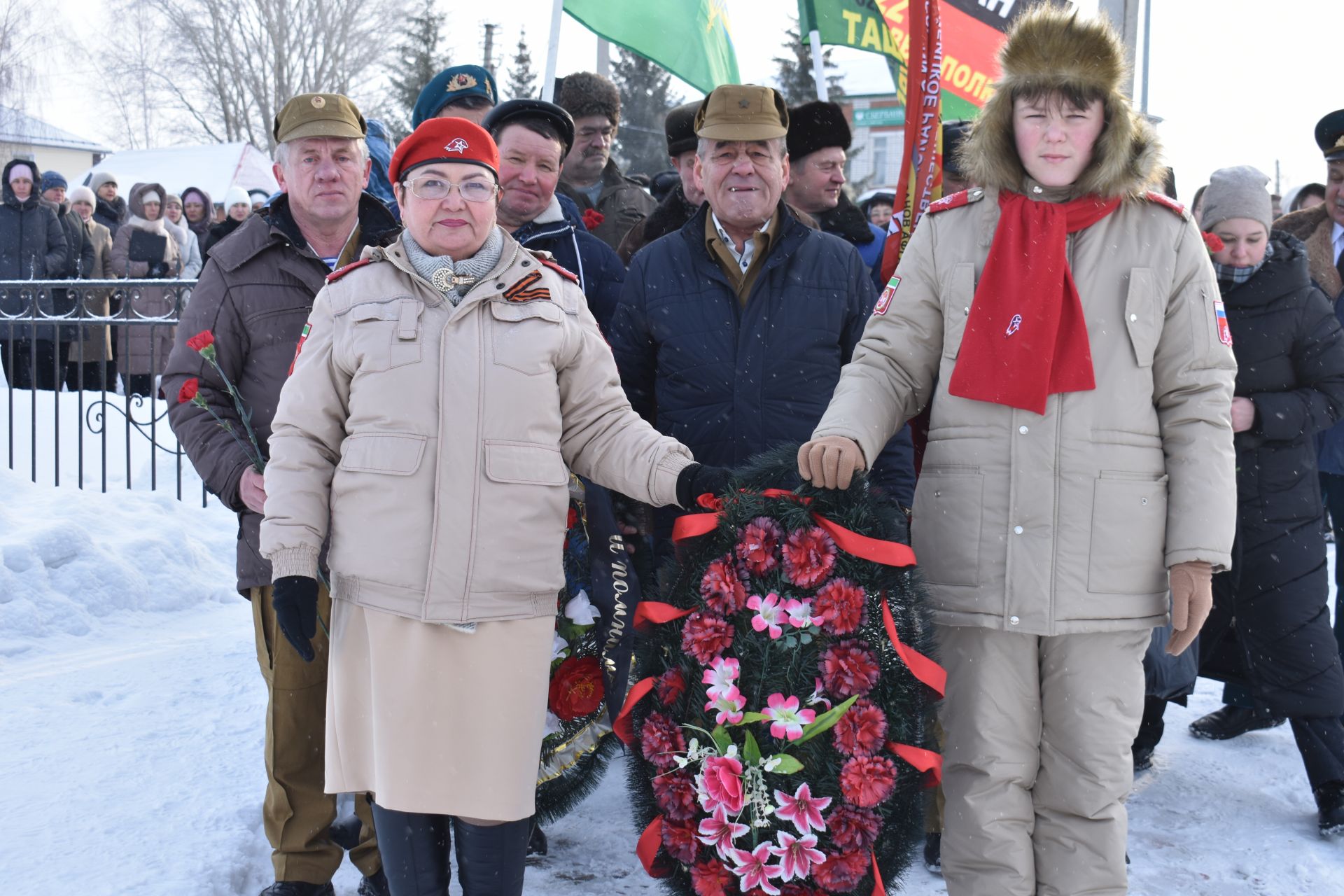 В Кайбицах отметили 34-ю годовщину вывода советских войск из Афганистана