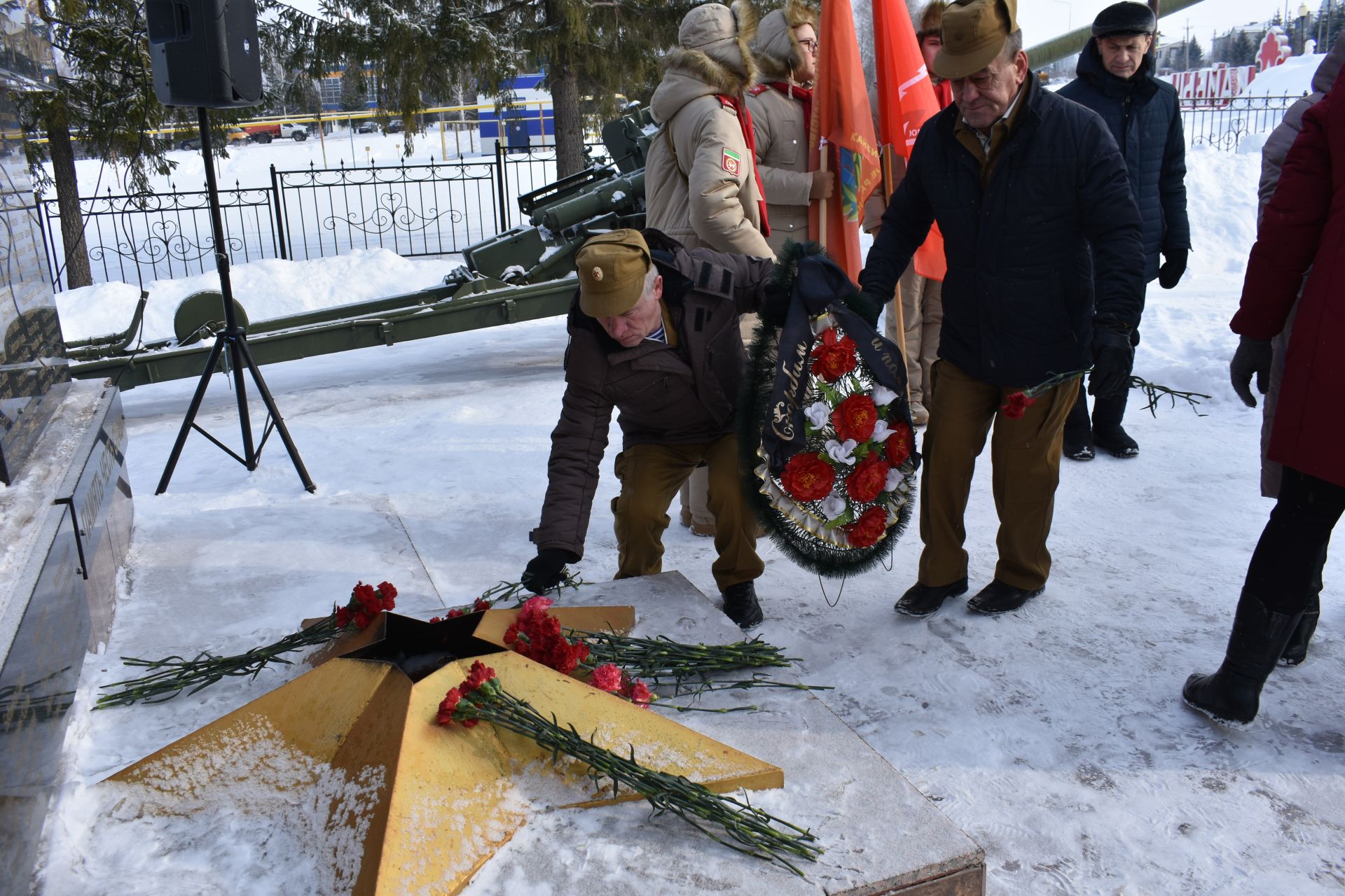 В Кайбицах отметили 34-ю годовщину вывода советских войск из Афганистана