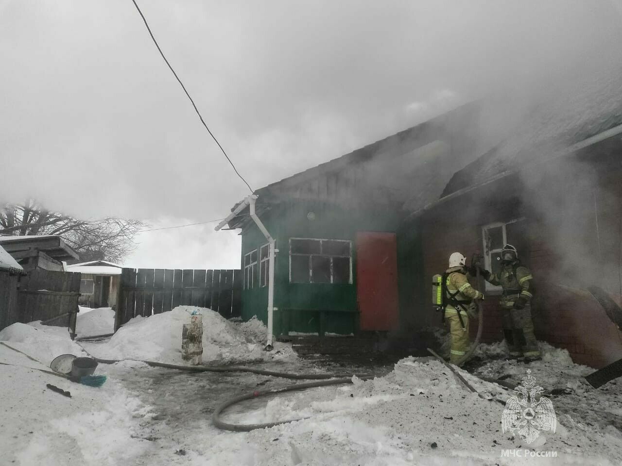 Пожилая женщина погибла на пожаре в Татарстане