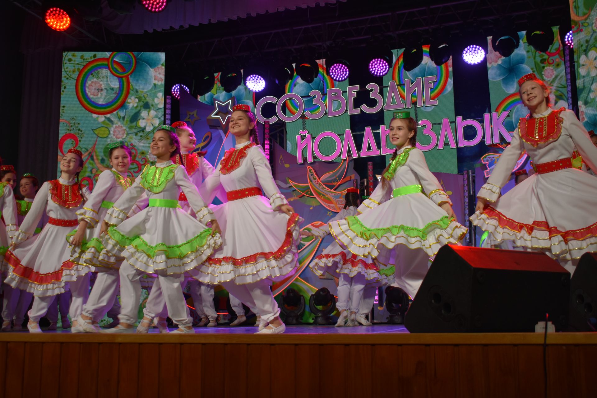 Первый конкурсный день зонального этапа фестиваля «Созвездие-Йолдызлык» в Больших Кайбицах