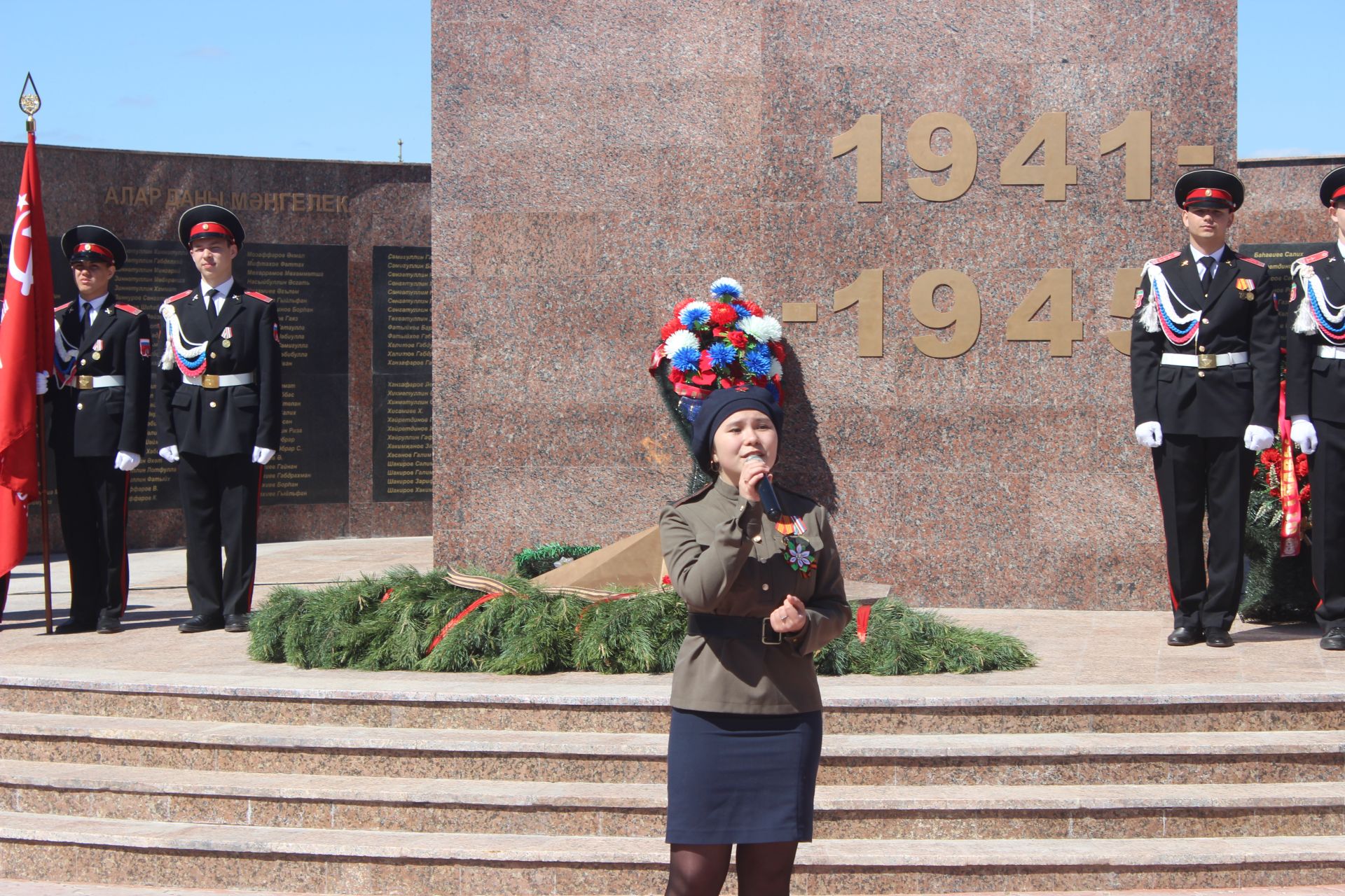 В Кайбицах встретили 78 годовщину Победы
