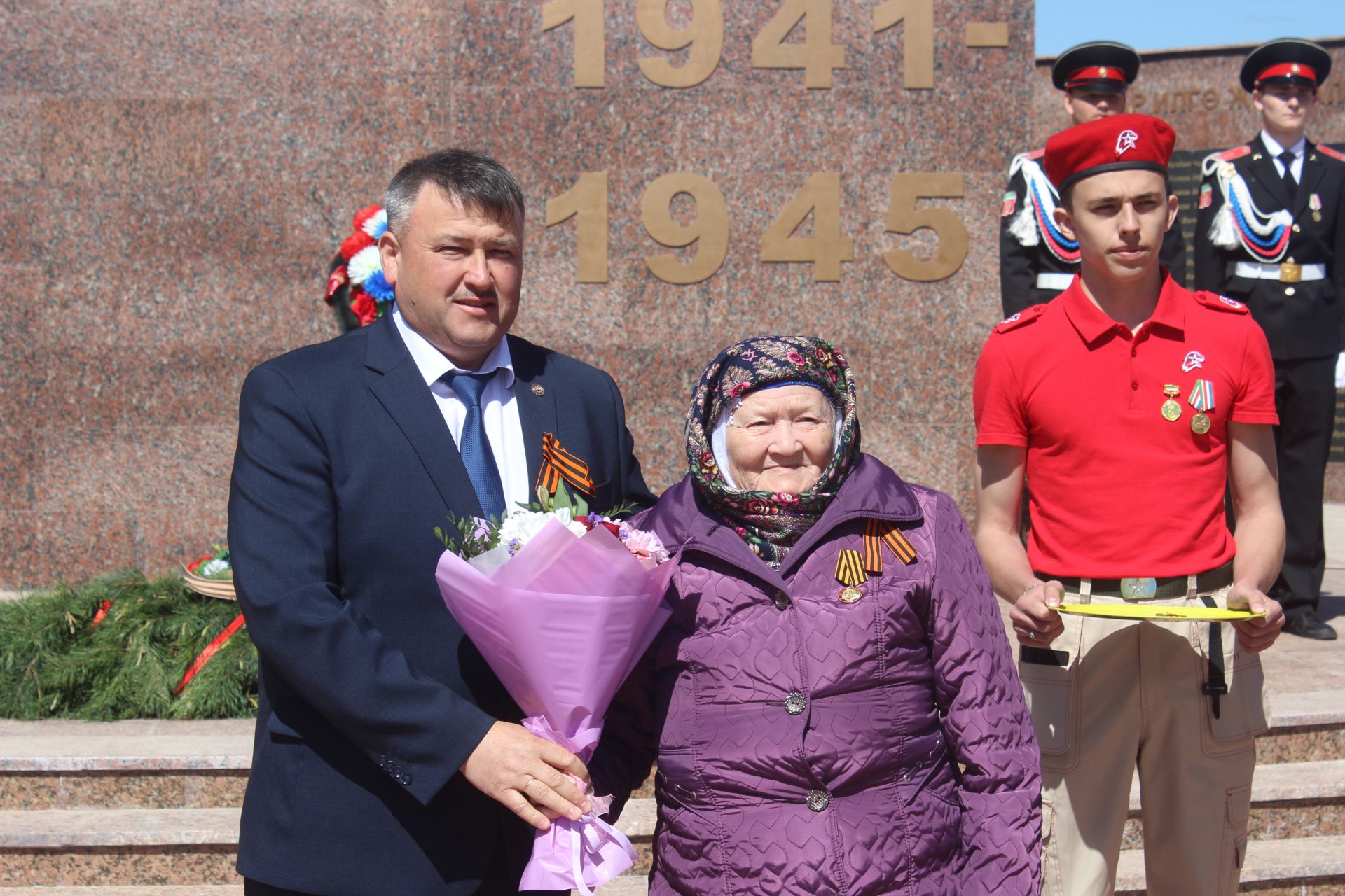 В Кайбицах встретили 78 годовщину Победы