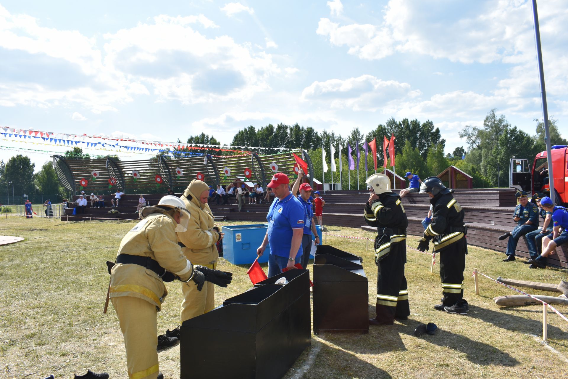 Чутеевская добровольная команда пожарной охраны - лучшая в республике