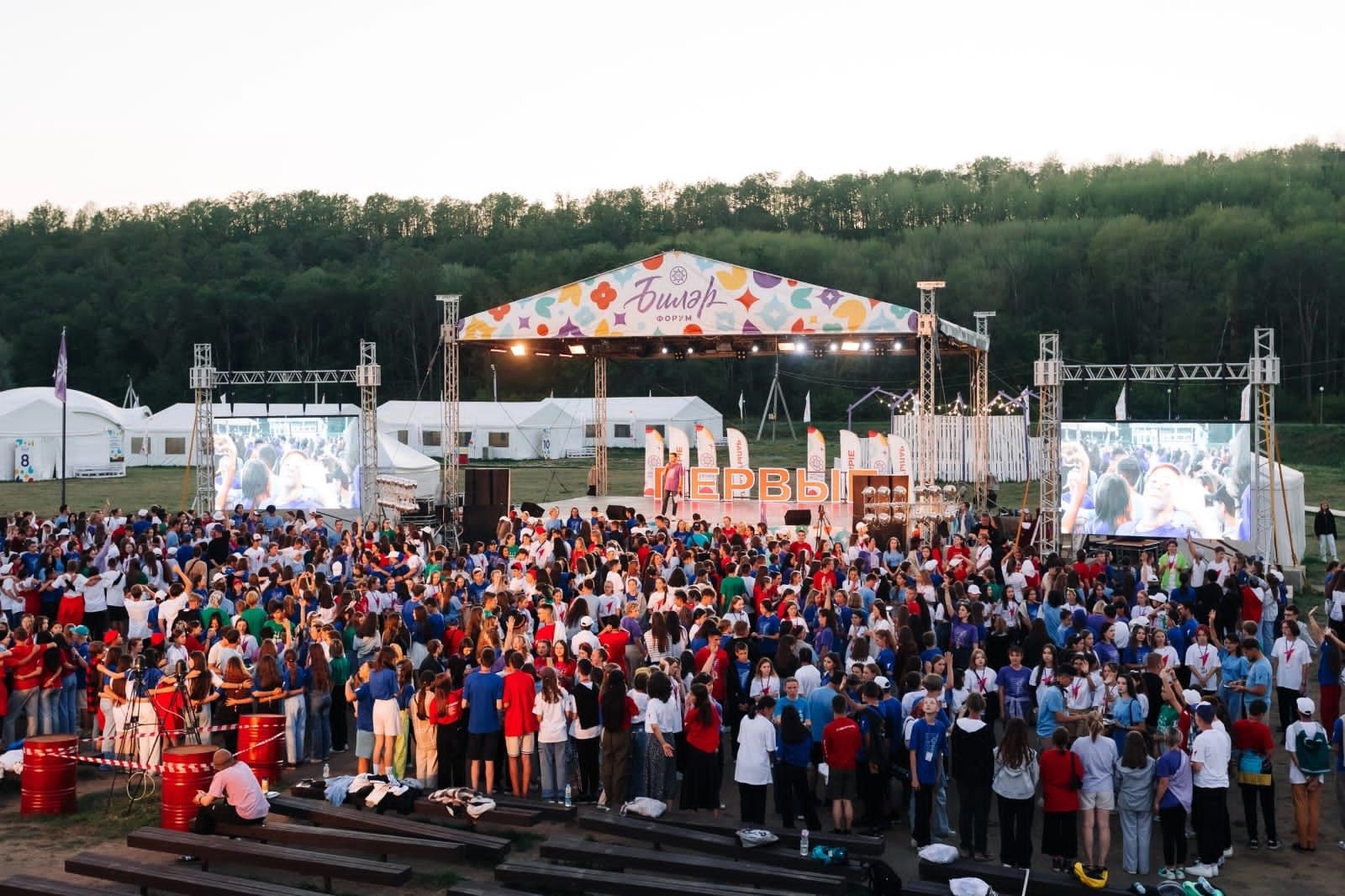 Активисты «Движения первых» из Кайбицкого района побывали на «Алдынгылар Биляр форум»е в Билярске