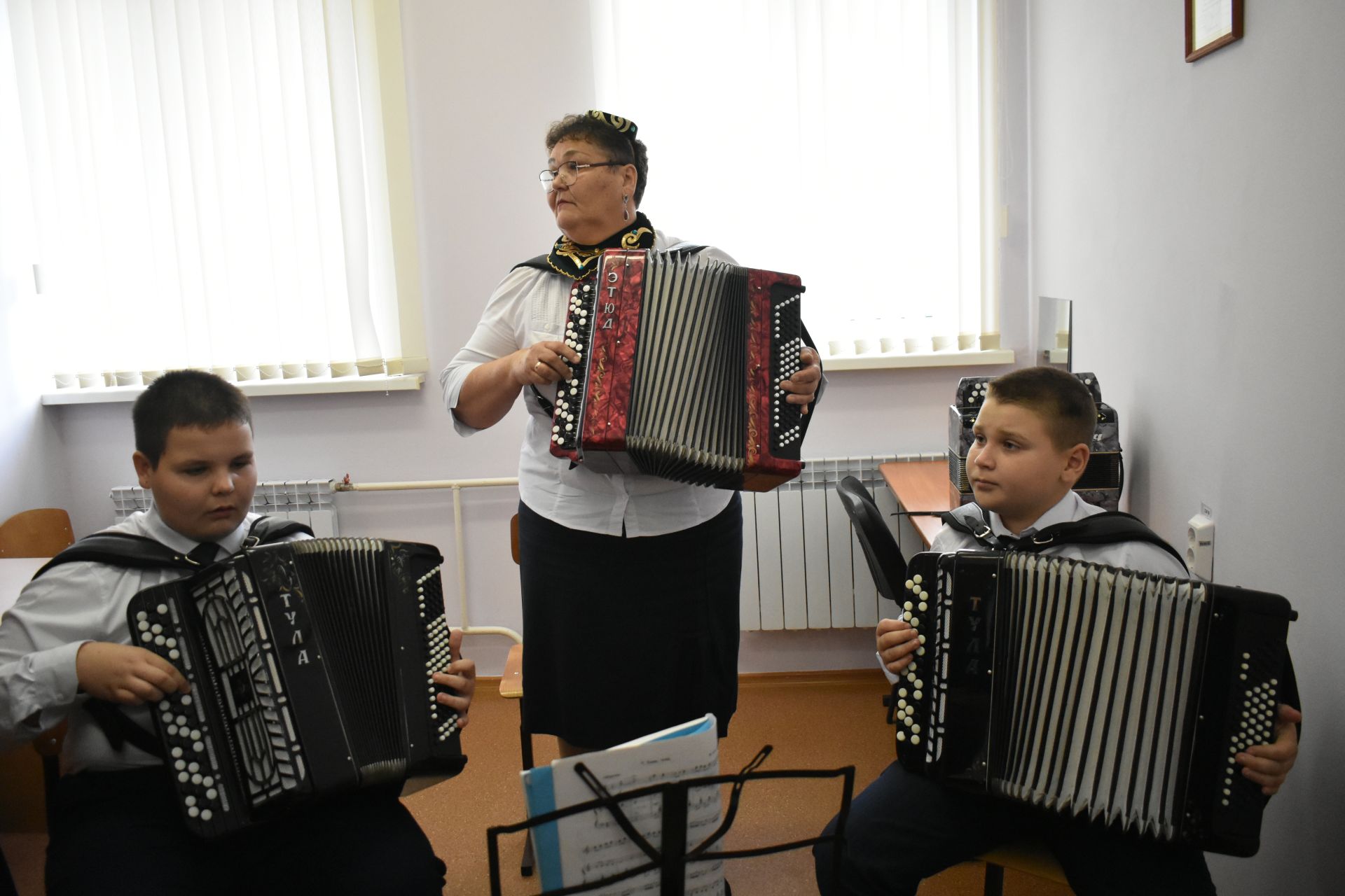 Кайбычка ТР Дәүләт Советы рәисе урынбасары Марат Әхмәтов килде