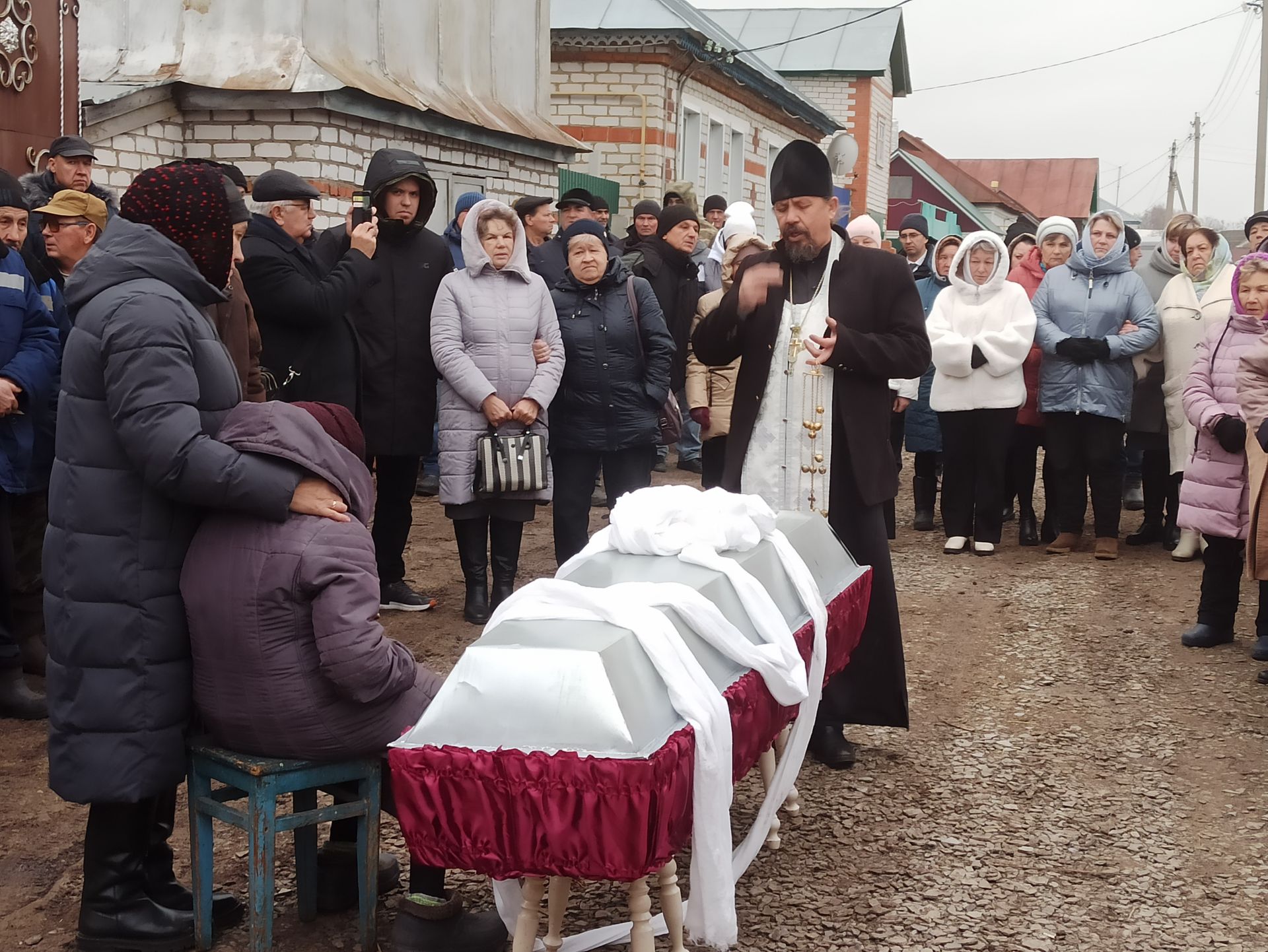 В Кайбицком районе простились с военнослужащим, героически погибшим на спецоперации