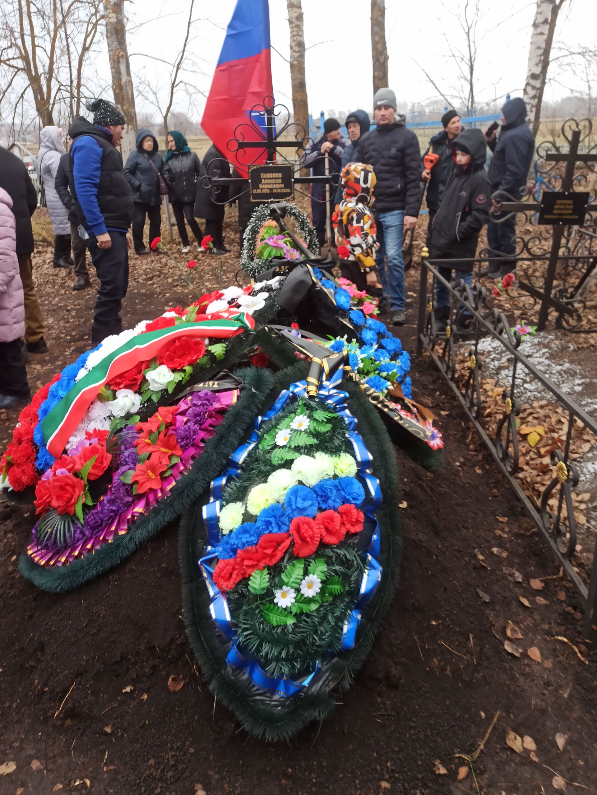 В Кайбицком районе простились с военнослужащим, героически погибшим на спецоперации