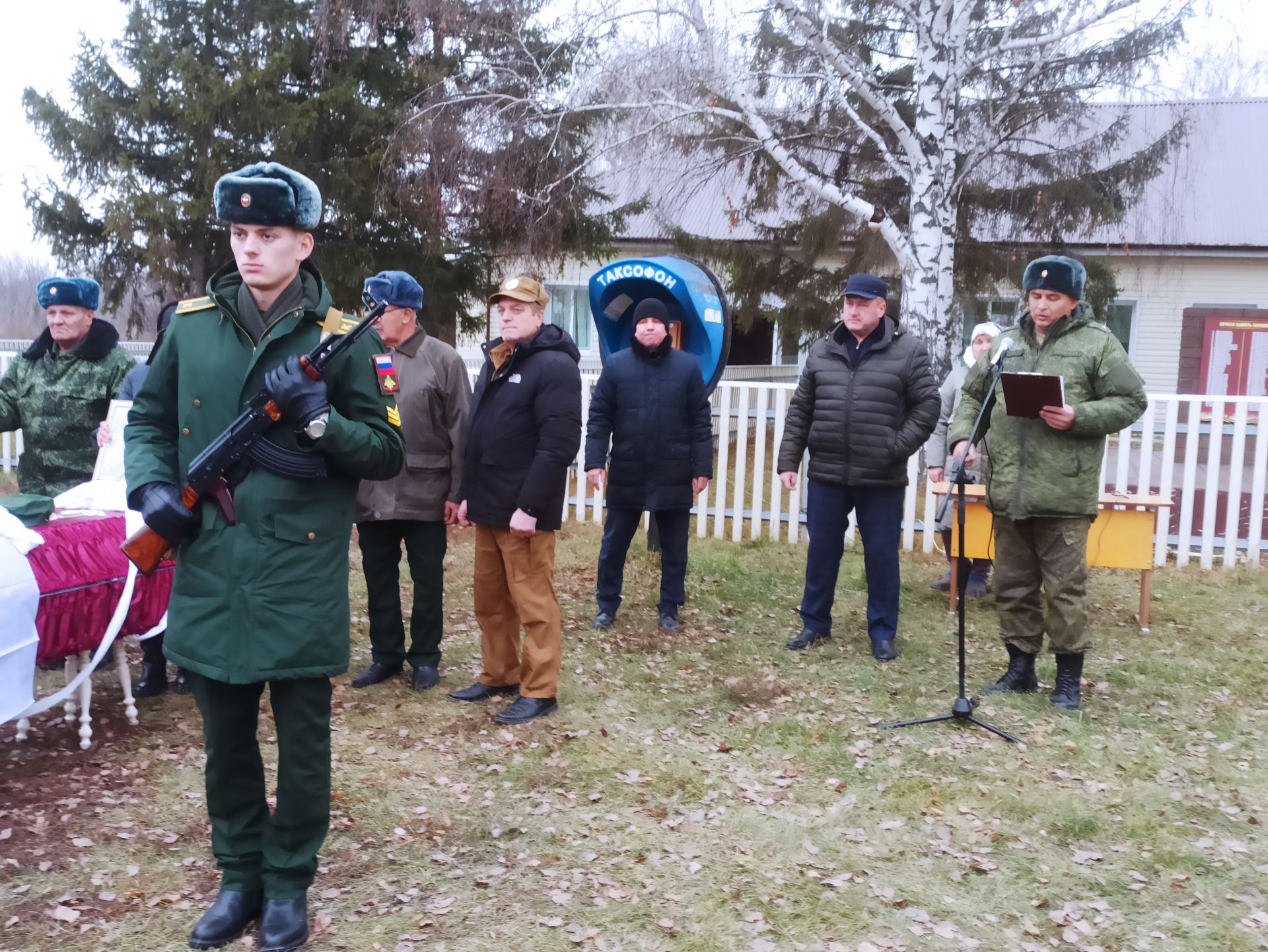 В Кайбицком районе простились с военнослужащим, героически погибшим на спецоперации