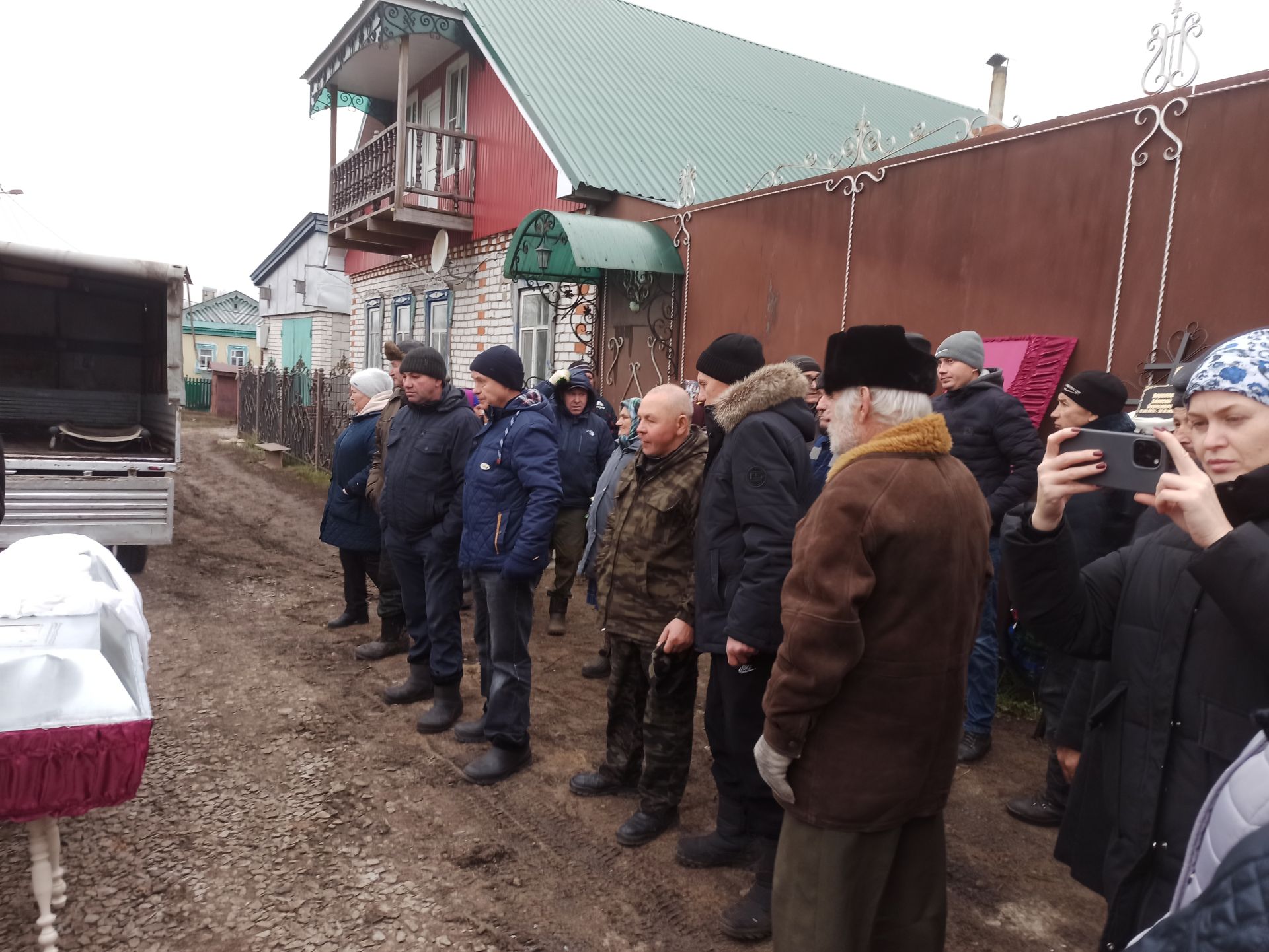 В Кайбицком районе простились с военнослужащим, героически погибшим на спецоперации