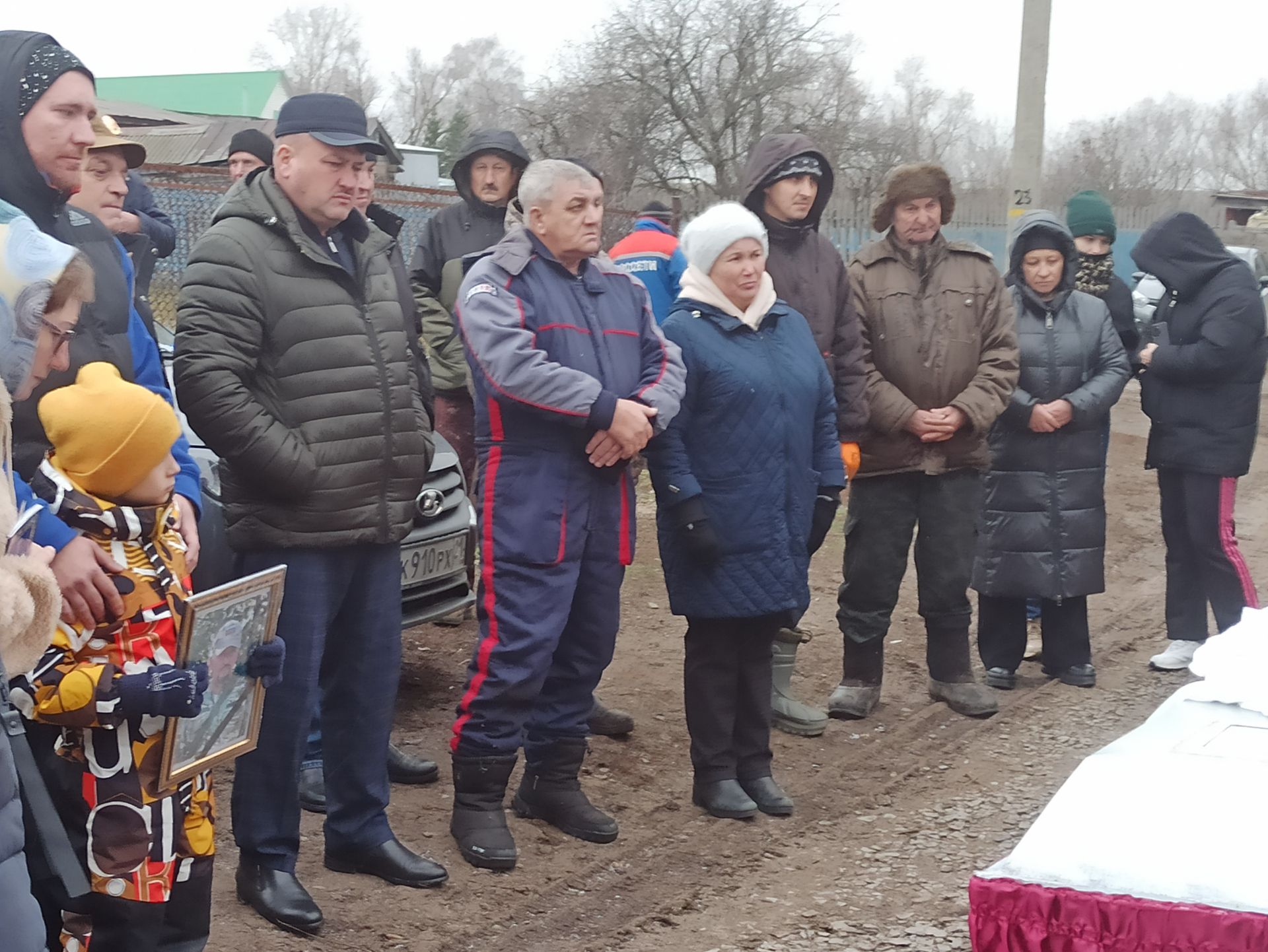 В Кайбицком районе простились с военнослужащим, героически погибшим на спецоперации