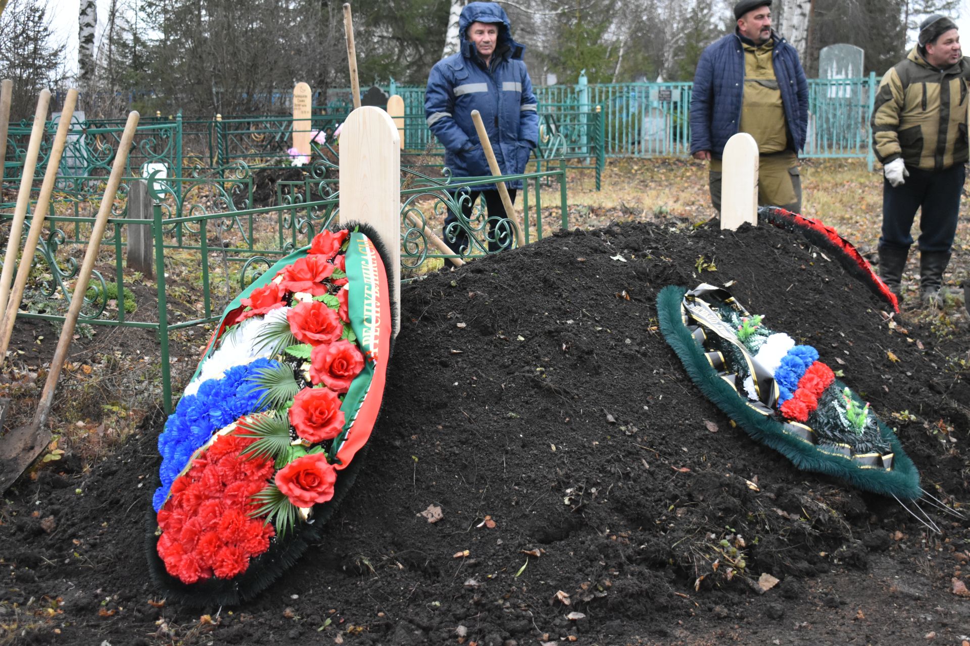 Кайбычта махсус операция зонасында һәлак булган Илгиз Гыйләҗев белән хушлаштылар