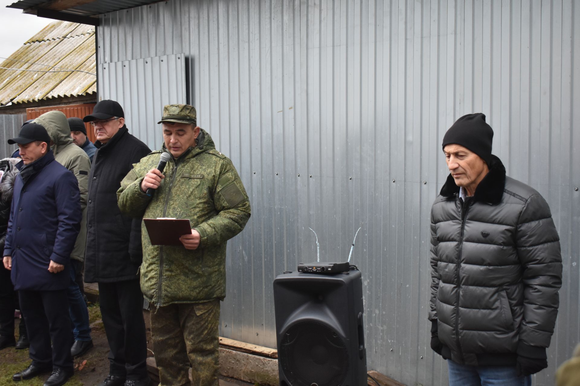 Кайбычта махсус операция зонасында һәлак булган Илгиз Гыйләҗев белән хушлаштылар