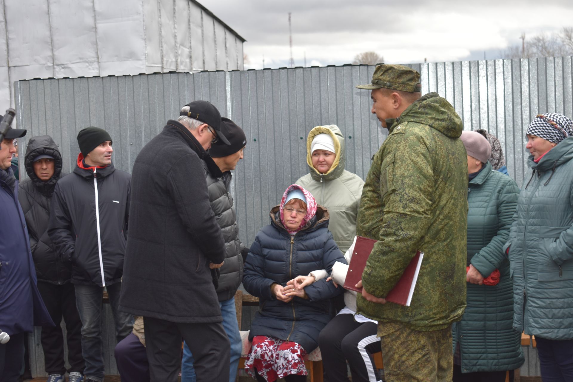 Кайбычта махсус операция зонасында һәлак булган Илгиз Гыйләҗев белән хушлаштылар