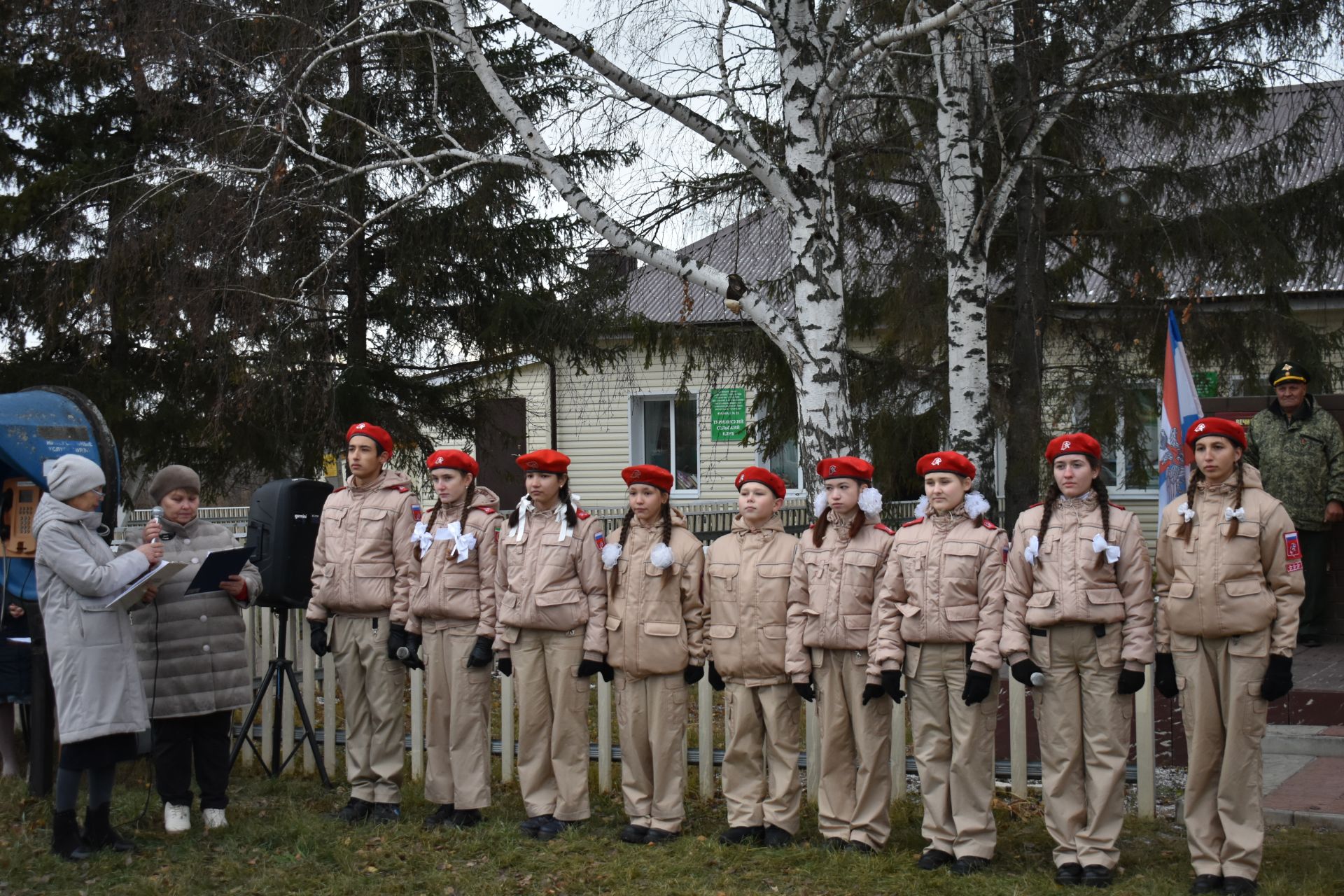 В Турминском открыли бюст Герою Советского Союза Ивану Федорову