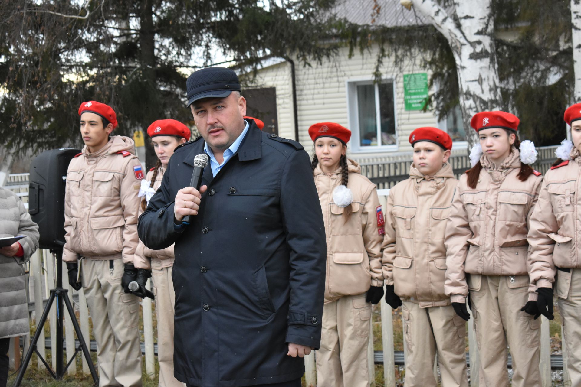 В Турминском открыли бюст Герою Советского Союза Ивану Федорову