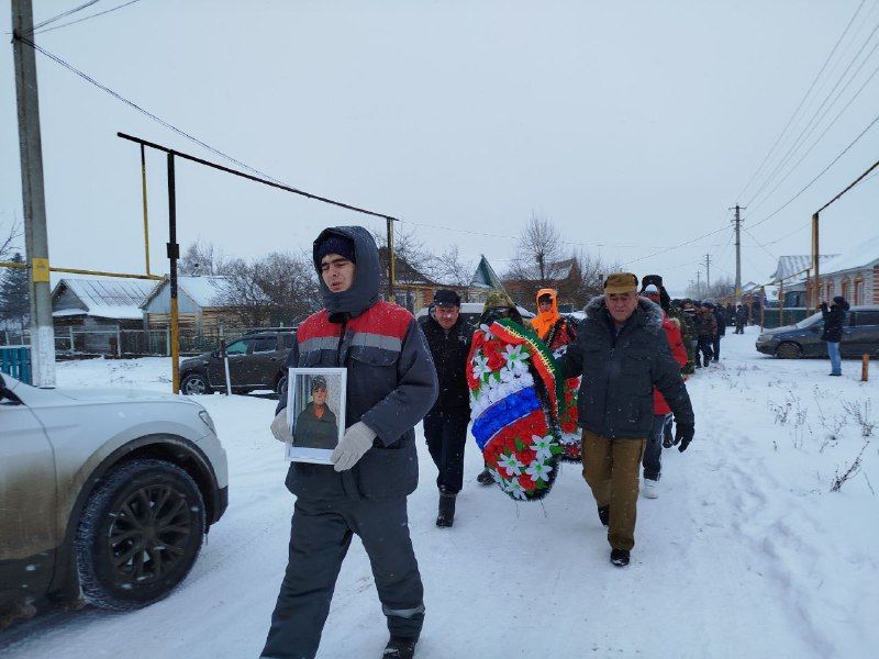 В Кушманах в последний путь  проводили земляка, погибшего на СВО